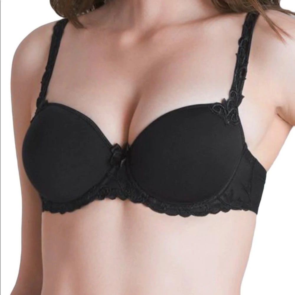 NWT Simone Perele Black Andorra Bra
